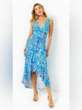 Lilly Pulitzer  Moana Wrap Maxi dress